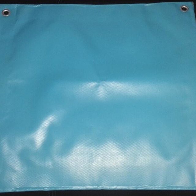 750GSM Waterproof UV Stabilized PVC Truck Cover B1 Flame Retardant In Blue Color