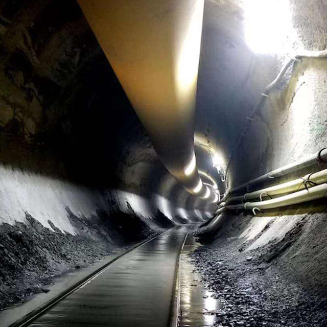 730GSM Heavy Duty Anti Static Fr Mining Tunnel Ventilation Flex Duct