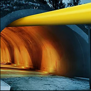 Underground Mining Tunnel Anti-Static Flex Ventilation Duct