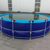 PVC Tarpaulin Swimming Inflatable Water Pool Beaches Round Swimming Water Pools 3.5M*3.5M